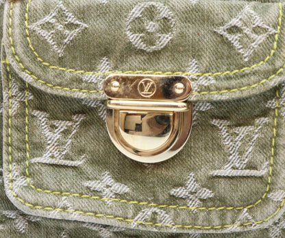 LOUIS VUITTON ルイヴィトン 06年 M95213 モノグラムデニム リケン バギーPM ショルダーバッグ