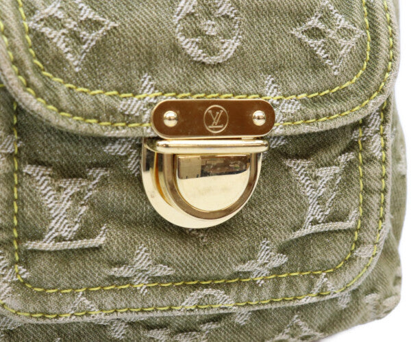 LOUIS VUITTON ルイヴィトン 06年 M95213 モノグラムデニム リケン バギーPM ショルダーバッグ