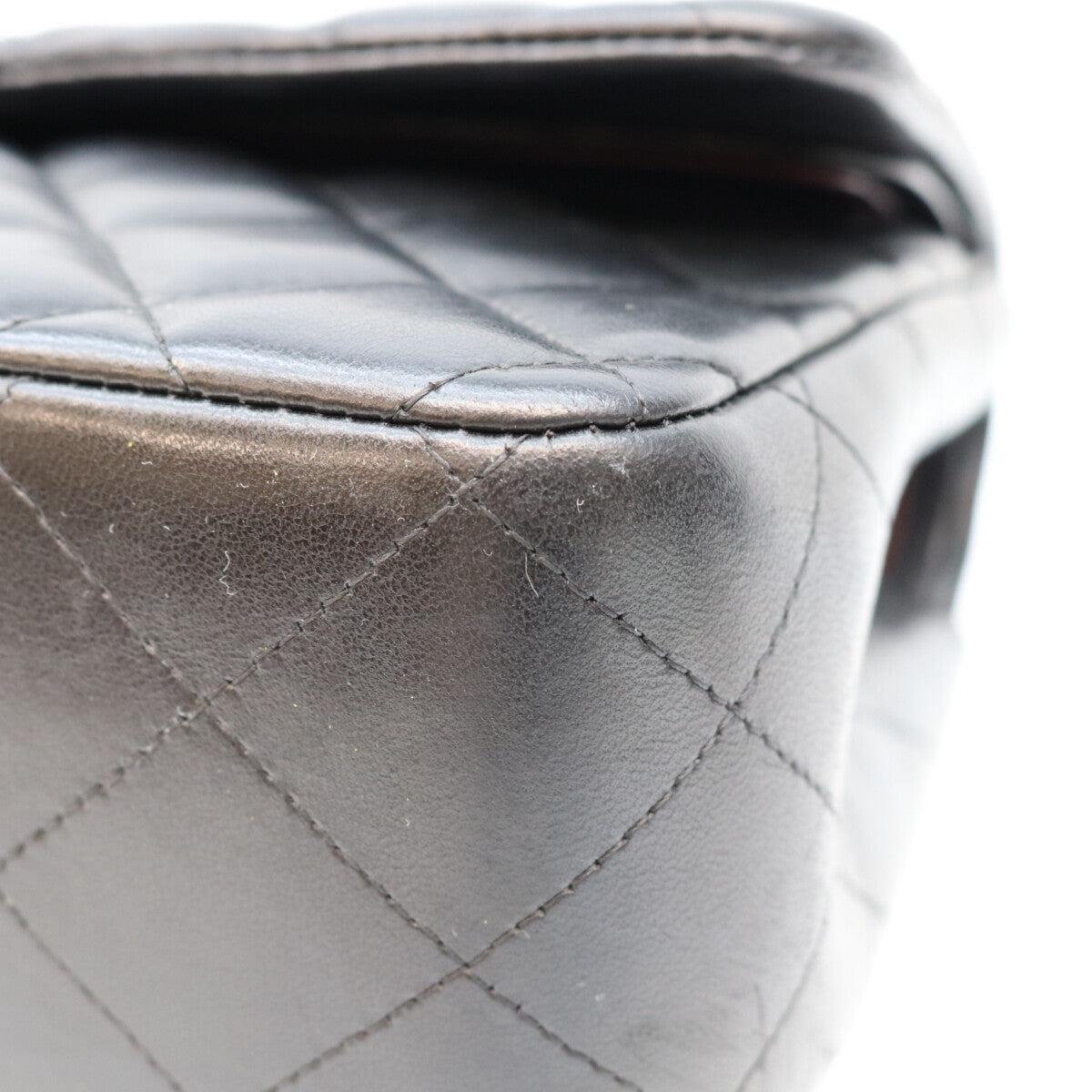 CHANEL シャネル No. 18 A58600 Black Lambskin Silver Hardware Double-Flap Maxi Matelassé 30 Bag Shoulder Bag
