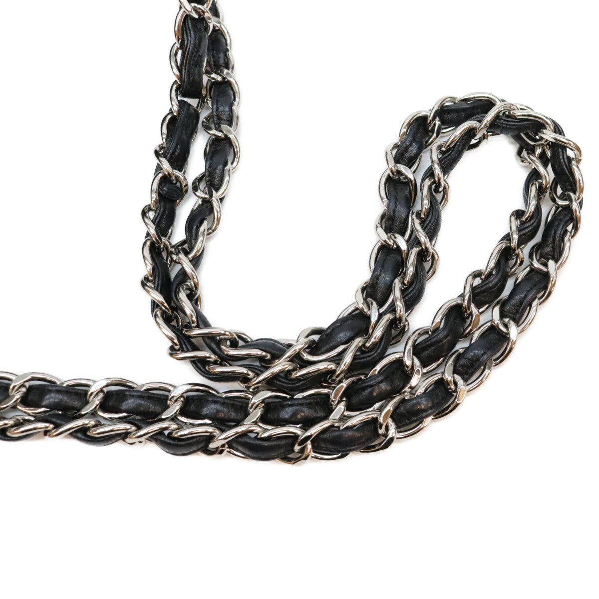 CHANEL シャネル No. 18 A58600 Black Lambskin Silver Hardware Double-Flap Maxi Matelassé 30 Bag Shoulder Bag