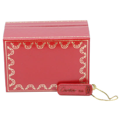 Cartier カルティエ 80-90s W1003053 925 マストタンクSMヴェルメイユ クロコ ストレートローマ文字盤 QZ 時計 腕時計