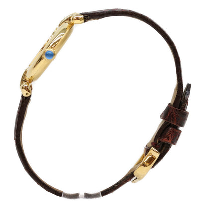 Cartier カルティエ 92年 925 マストコリゼSM ヴェルメイユ アイボリーローマ文字盤 QZ 時計 腕時計