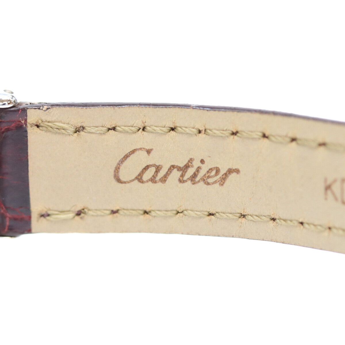 Cartier カルティエ 94年 W1001665 925 シルバー マストコリゼSM QZ 時計 腕時計