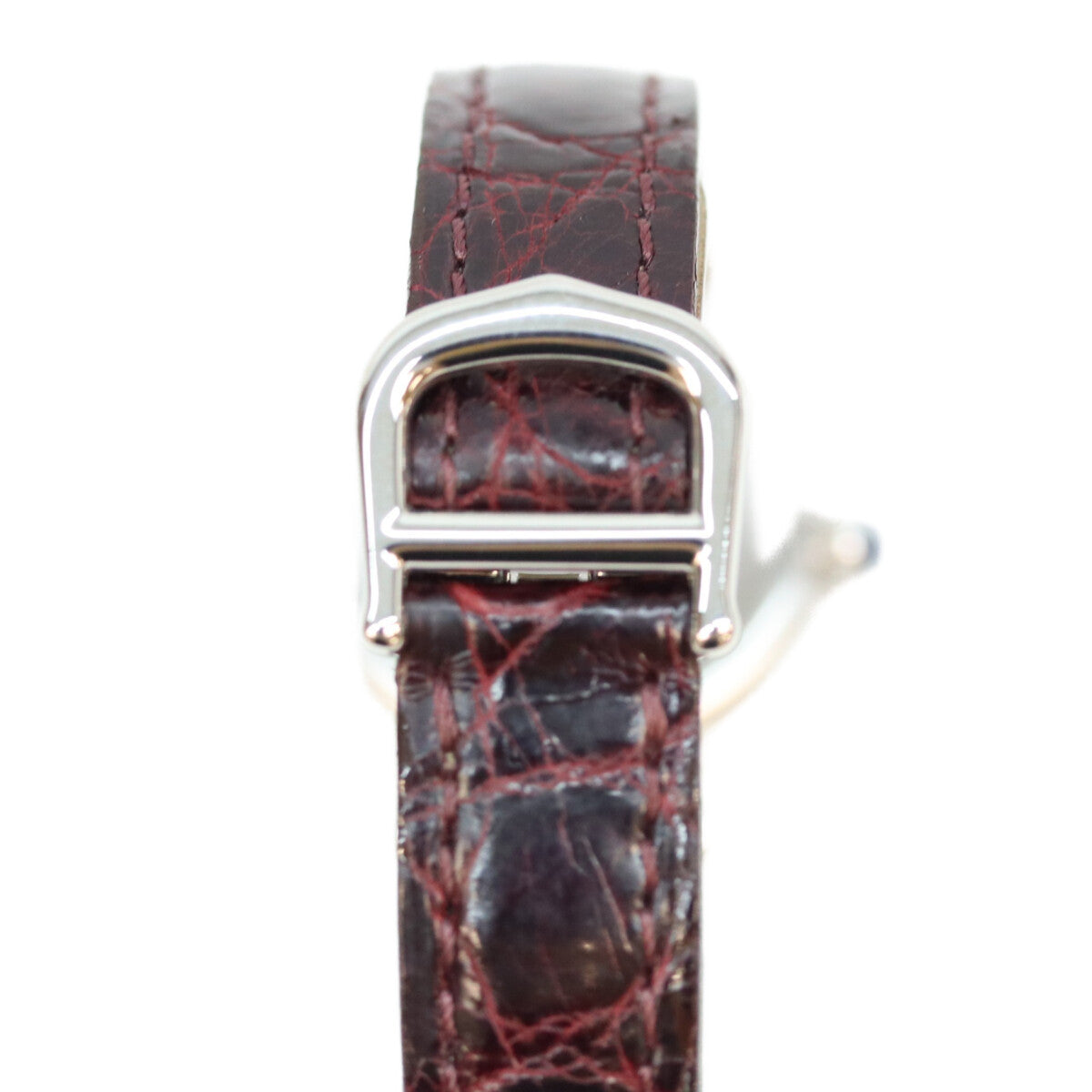 Cartier カルティエ 94年 W1001665 925 シルバー マストコリゼSM QZ 時計 腕時計