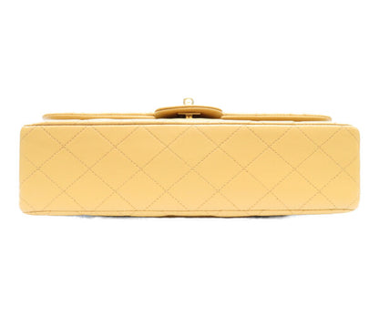 CHANEL シャネル 7番 A01112 ベージュ ラム ゴールド金具 マトラッセ25 ショルダーバッグ ショルダーバッグ
