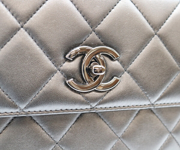 CHANEL シャネル A92236 黒 ラム ソーブラック トレンディCC スモール ショルダーバッグ ショルダーバッグ