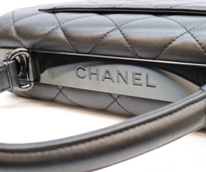 CHANEL シャネル A92236 黒 ラム ソーブラック トレンディCC スモール ショルダーバッグ ショルダーバッグ