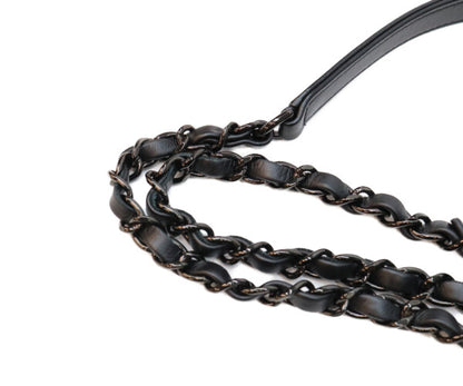 CHANEL シャネル A92236 黒 ラム ソーブラック トレンディCC スモール ショルダーバッグ ショルダーバッグ