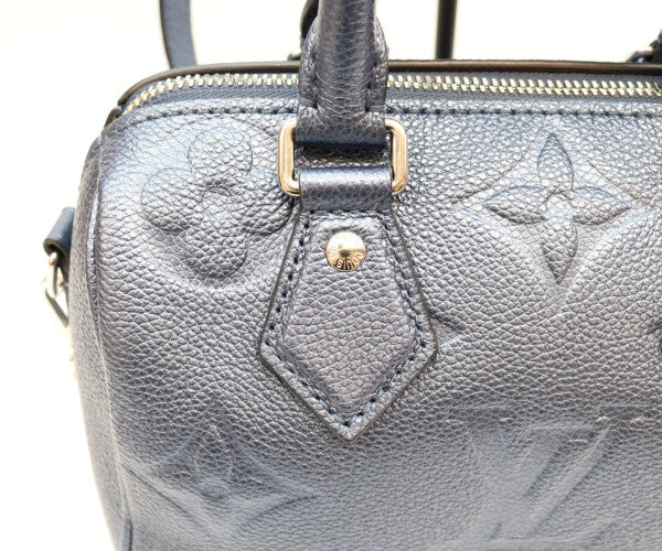 LOUIS VUITTON ルイヴィトン 21年 M58958 アンプラント メタリックブルー スピーディバンドリエール20 ボストンバッグ ボストンバッグ
