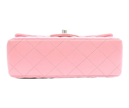 CHANEL シャネル 18番 A69900 ピンク ラム シルバー金具 ミニマトラッセ20 ショルダーバッグ ショルダーバッグ