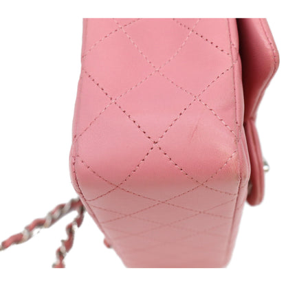 CHANEL シャネル 18番 A69900 ピンク ラム シルバー金具 ミニマトラッセ20 ショルダーバッグ ショルダーバッグ