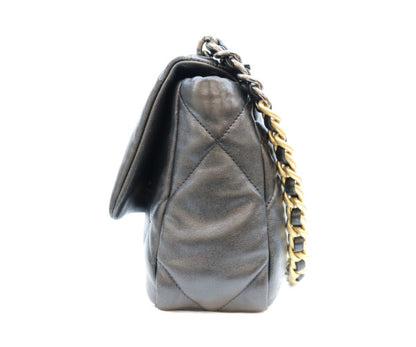 CHANEL シャネル AS1160 黒 ラム シャネル19スモール ショルダーバッグ ショルダーバッグ