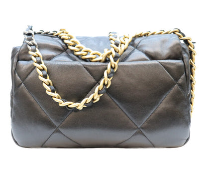 CHANEL シャネル AS1160 黒 ラム シャネル19スモール ショルダーバッグ ショルダーバッグ