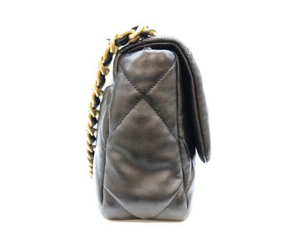 CHANEL シャネル AS1160 黒 ラム シャネル19スモール ショルダーバッグ ショルダーバッグ