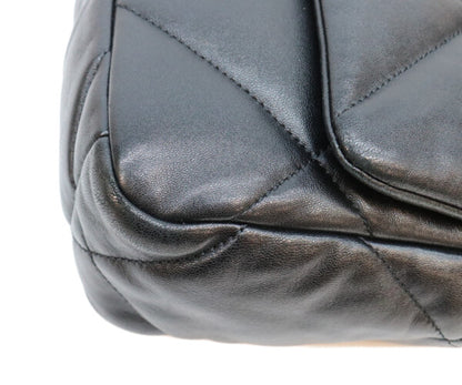 CHANEL シャネル AS1160 黒 ラム シャネル19スモール ショルダーバッグ ショルダーバッグ
