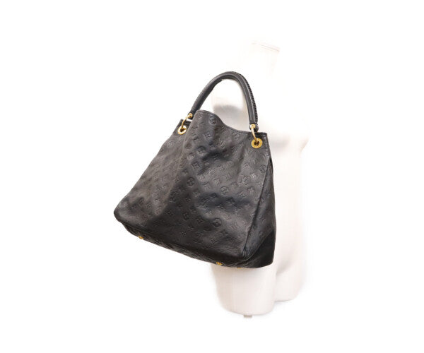 LOUIS VUITTON ルイヴィトン 11年 M93448 アンプラント 黒 アーツィMM ショルダーバッグ ショルダーバッグ