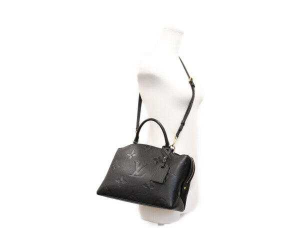 LOUIS VUITTON ルイヴィトン M58916 アンプラント 黒 プティパレ PM 2WAYショルダーバッグ ハンドバッグ