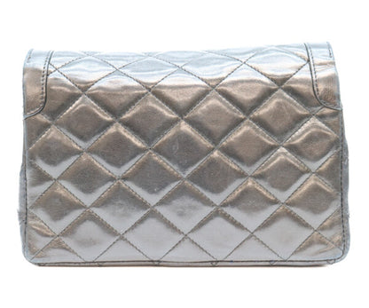 CHANEL シャネル 0番 黒 ラム パリ限定 シングルフラップ マトラッセ19 ショルダーバッグ ショルダーバッグ