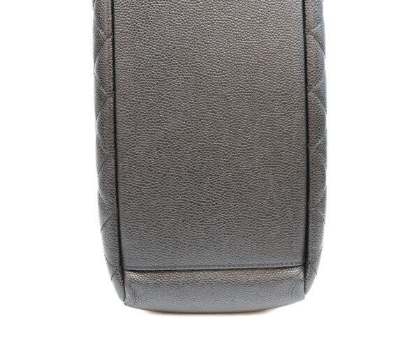 CHANEL シャネル 17番 A50995 黒 キャビア ゴールド金具 GST トートバッグ ショルダーバッグ