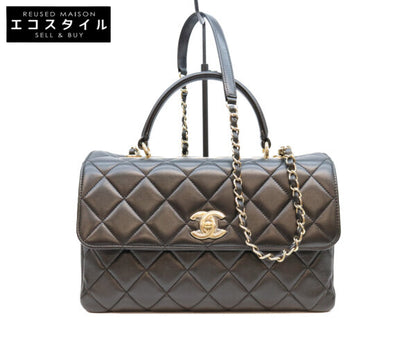 CHANEL シャネル 26番 A69923 黒 ラム ゴールド金具 トレンディCCラージ 2WAYショルダーバッグ ショルダーバッグ