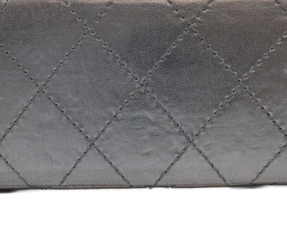 CHANEL シャネル 0番 黒 ラムスキン ダブルフラップ パリ限定 マトラッセ26 ショルダーバッグ ショルダーバッグ