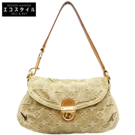 LOUIS VUITTON ルイヴィトン 06年 M95217 モノグラムデニム リケン ミニプリーティ ハンドバッグ