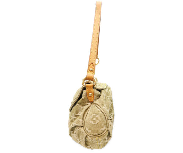 LOUIS VUITTON ルイヴィトン 06年 M95217 モノグラムデニム リケン ミニプリーティ ハンドバッグ