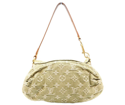 LOUIS VUITTON ルイヴィトン 06年 M95217 モノグラムデニム リケン ミニプリーティ ハンドバッグ