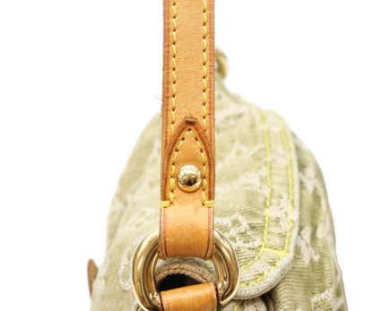 LOUIS VUITTON ルイヴィトン 06年 M95217 モノグラムデニム リケン ミニプリーティ ハンドバッグ