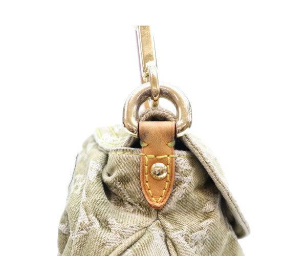 LOUIS VUITTON ルイヴィトン 06年 M95217 モノグラムデニム リケン ミニプリーティ ハンドバッグ