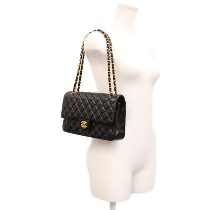 CHANEL シャネル 25番 A01112 黒 ラム ゴールド金具 マトラッセ25 ショルダーバッグ ショルダーバッグ