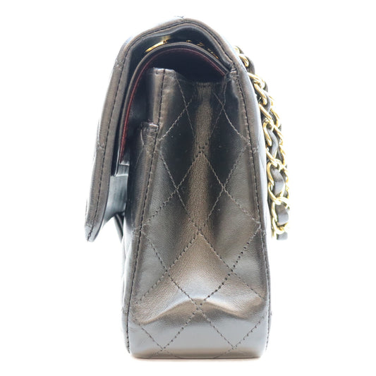 CHANEL シャネル 25番 A01112 黒 ラム ゴールド金具 マトラッセ25 ショルダーバッグ ショルダーバッグ