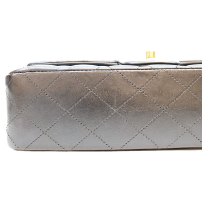 CHANEL シャネル 25番 A01112 黒 ラム ゴールド金具 マトラッセ25 ショルダーバッグ ショルダーバッグ