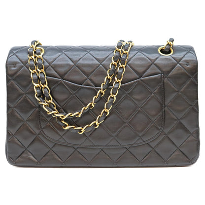 CHANEL シャネル 2番 A01112 黒 ラム ゴールド金具 マトラッセ25 ショルダーバッグ ショルダーバッグ