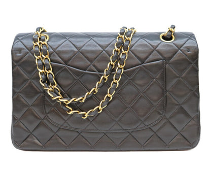 CHANEL シャネル 2番 A01112 黒 ラム ゴールド金具 マトラッセ25 ショルダーバッグ ショルダーバッグ