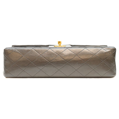 CHANEL シャネル 2番 A01112 黒 ラム ゴールド金具 マトラッセ25 ショルダーバッグ ショルダーバッグ