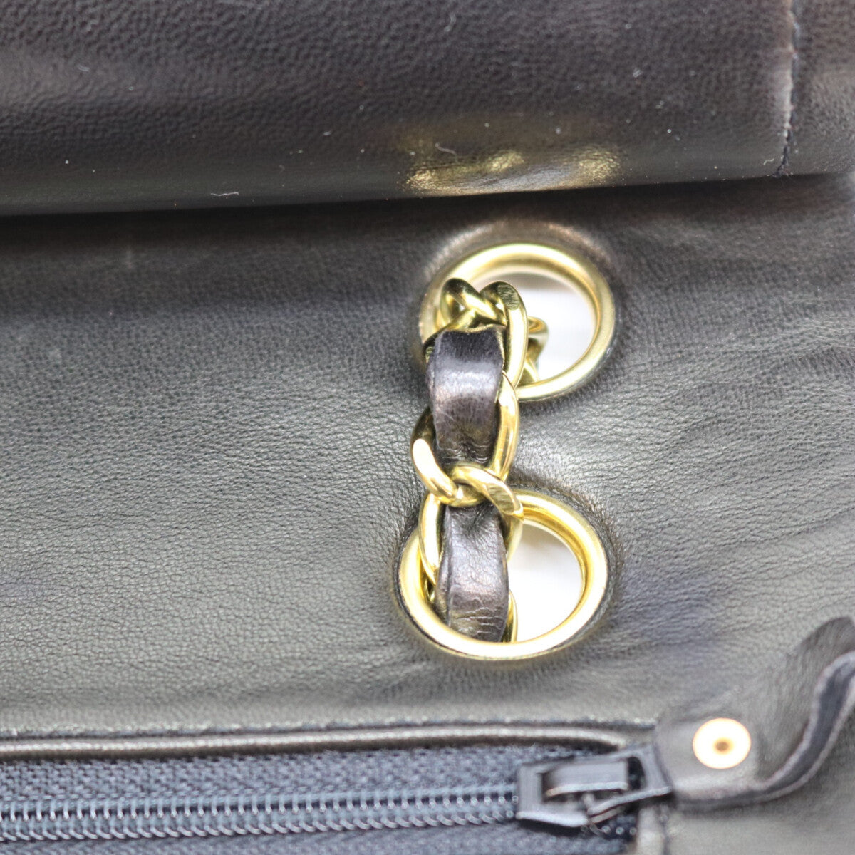 CHANEL シャネル 2番 A01112 黒 ラム ゴールド金具 マトラッセ25 ショルダーバッグ ショルダーバッグ