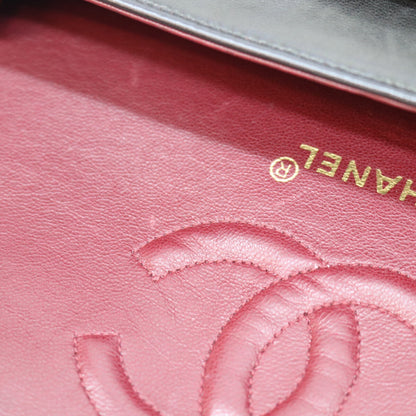 CHANEL シャネル No. 2 A01112 Black Lambskin Gold Hardware Matelassé 25 Shoulder Bag Shoulder Bag