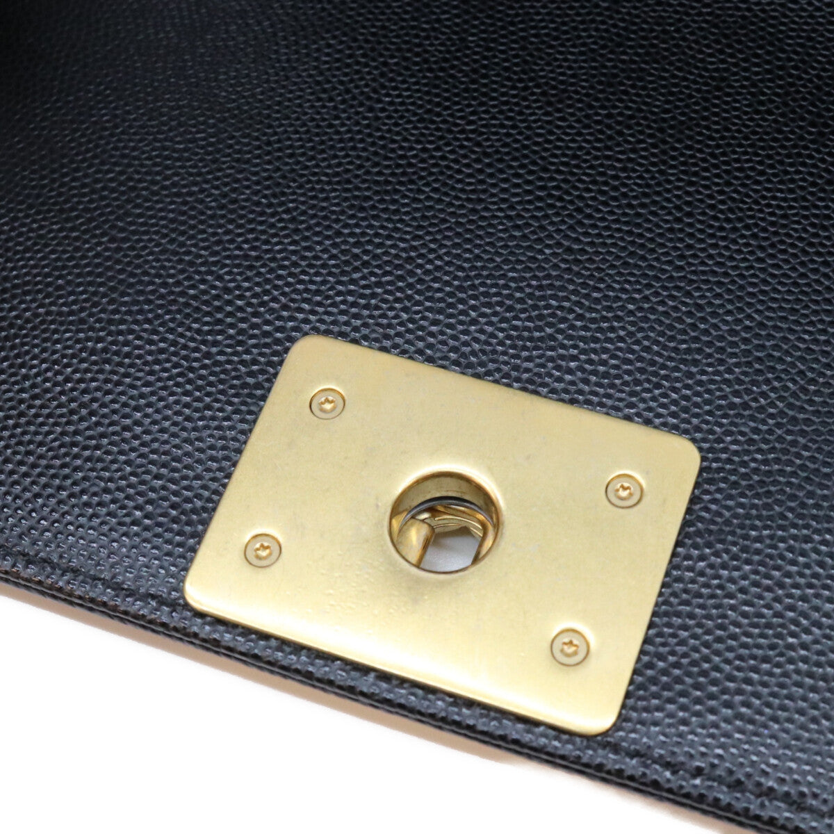 CHANEL シャネル A67085 黒 キャビア ゴールド金具 ボーイシャネル20スモール バッグ ショルダーバッグ