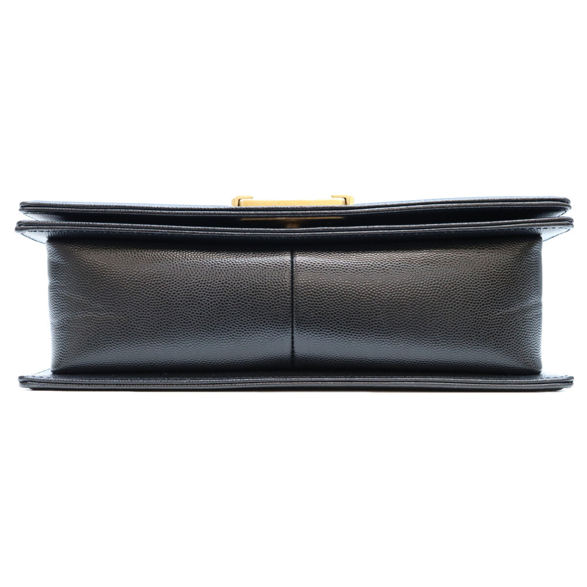 CHANEL シャネル A67086 黒 キャビア ゴールド金具 ボーイシャネル25 ミディアム バッグ ショルダーバッグ