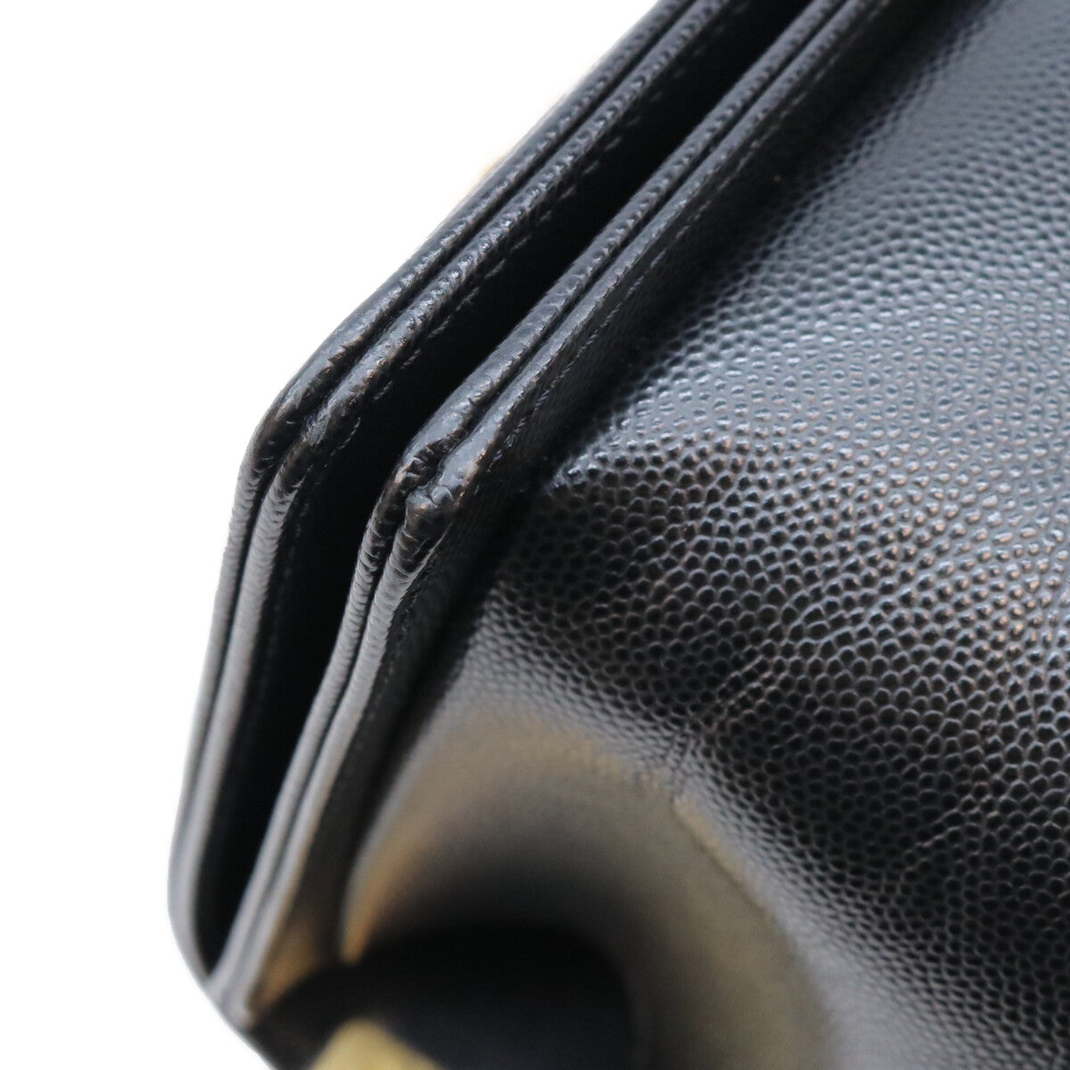CHANEL シャネル A67086 黒 キャビア ゴールド金具 ボーイシャネル25 ミディアム バッグ ショルダーバッグ