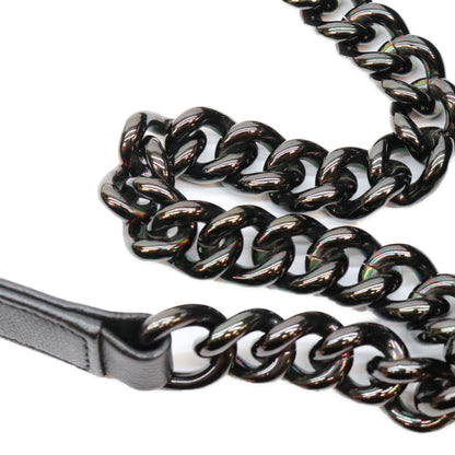CHANEL シャネル 24番 A67086 黒 キャビア ソーブラック金具 ボーイシャネル25 ミディアム バッグ ショルダーバッグ