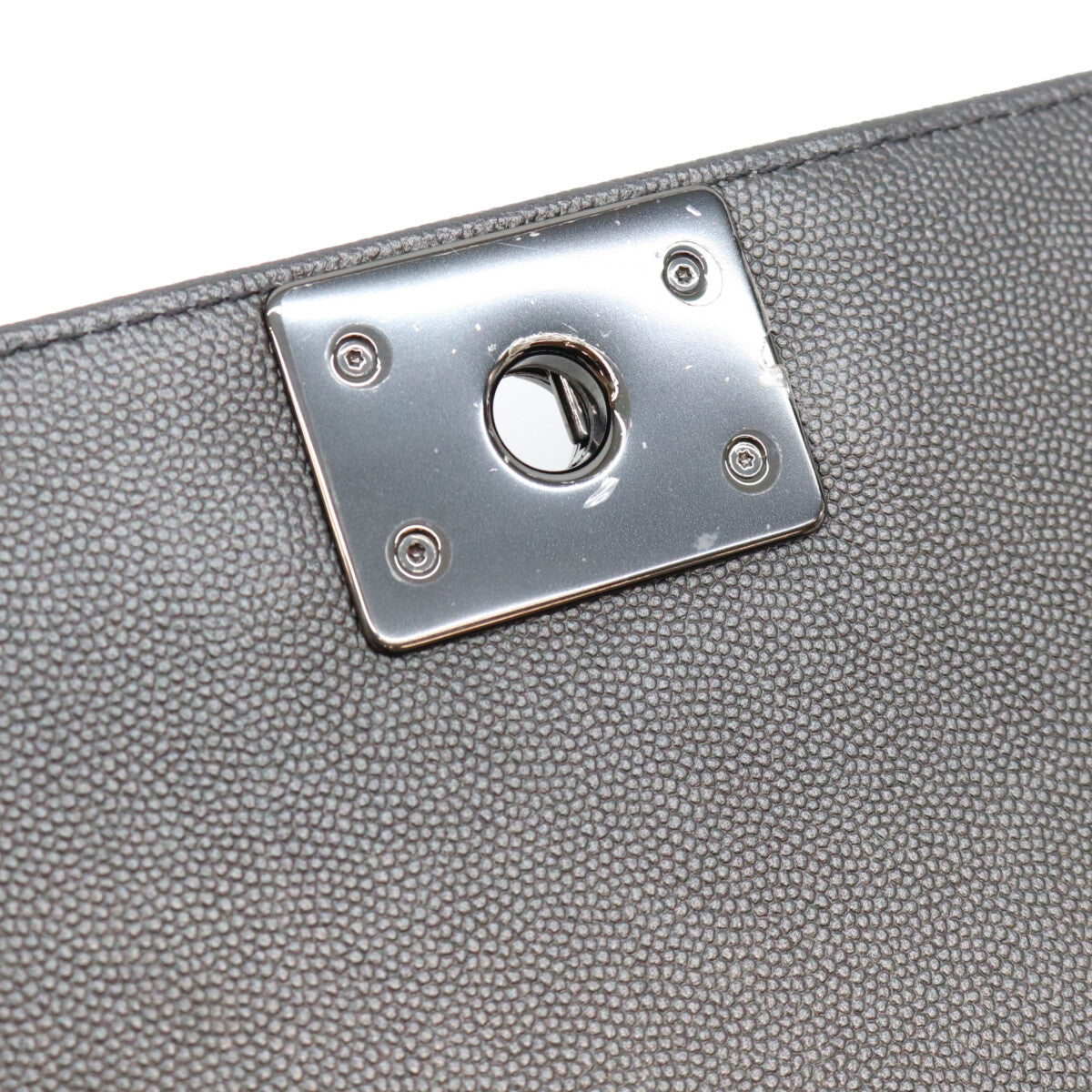 CHANEL シャネル 24番 A67086 黒 キャビア ソーブラック金具 ボーイシャネル25 ミディアム バッグ ショルダーバッグ