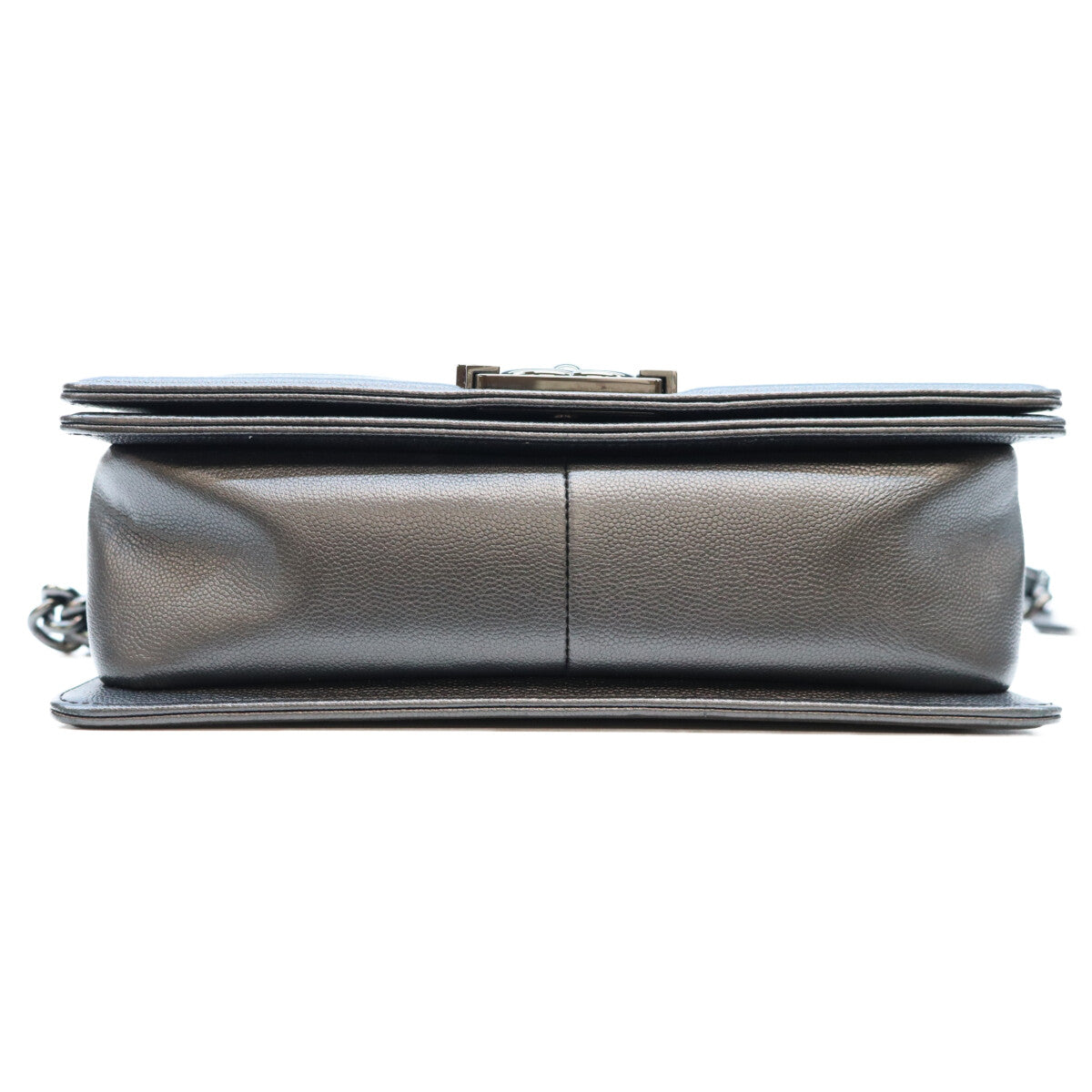 CHANEL シャネル 24番 A67086 黒 キャビア ソーブラック金具 ボーイシャネル25 ミディアム バッグ ショルダーバッグ