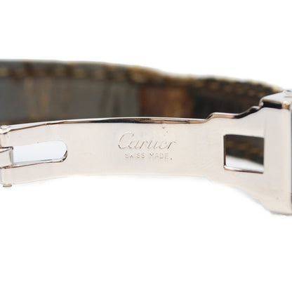 Cartier カルティエ 90s W1001665 925 シルバー マストコリゼSM QZ 時計 腕時計