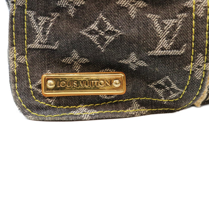 LOUIS VUITTON ルイヴィトン 07年 M95381 モノグラムデニム パッチワーク 黒 スピーデ30 ボストンバッグ ボストンバッグ