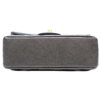 CHANEL シャネル 31番 AS2431 黒 キャビア ゴールド金具 トップハンドルミニマトラッセ20 ショルダーバッグ ショルダーバッグ