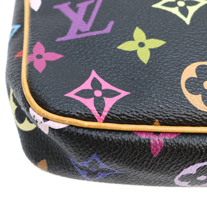 LOUIS VUITTON ルイヴィトン 3年 M92648 モノグラムマルチカラー ノワール ポシェット アクセソワール ハンドバッグ