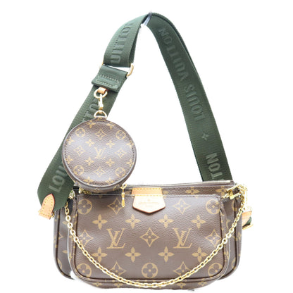 LOUIS VUITTON ルイヴィトン 20年 M44813 モノグラム カーキ ミュルティポシェットアクセソワール ショルダーバッグ ショルダーバッグ