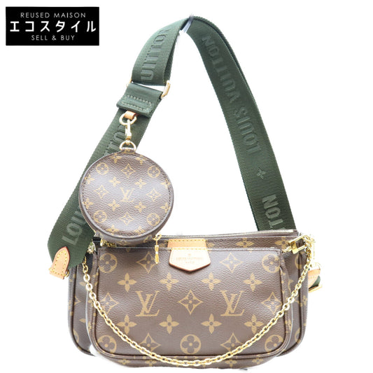 LOUIS VUITTON ルイヴィトン 20年 M44813 モノグラム カーキ ミュルティポシェットアクセソワール ショルダーバッグ ショルダーバッグ